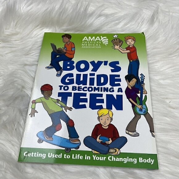 AMA Boy's Guide to Becoming a Teen: Getting Used to Life in Your Changing Body - Picture 1 of 12